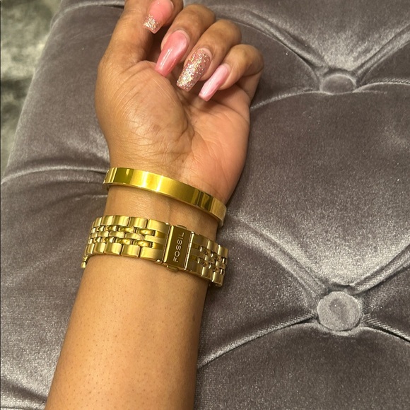 Fossil Gold-Tone Chronograph Watch - Picture 16 of 16